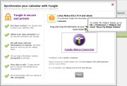 Instructions for enabling the Tungle widget with Lotus Notes.  (Found under the Calendars & Contacts tab)
